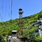 温泉街の火の見櫓