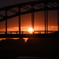 夕陽と橋2