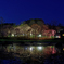 夜桜ライトアップ2025(１)(神居岩総合公園)