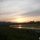 七ツ森の夕日