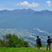 八ヶ岳を望む
