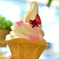 フラワーソフトクリーム！