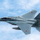 青空を飛ぶF15