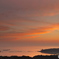 戸賀湾の夕暮れ1