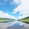 山峡の湖