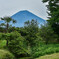 猪之頭から見た富士山