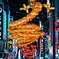 春節・ドラゴン・中華街