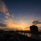 自宅屋上夕焼け　その１