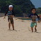 子供たちのビーチフラッグ！