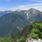 南アルプスの峰々