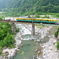 夏の山岳鉄道