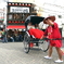 写真エッセイ：浅草散歩９：伝法院通り3：Red car
