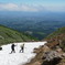 7月の雪道