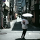 梅雨明け→日傘