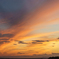 自宅からの夕焼け。