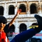 イタリア　ローマ　コロシアム前