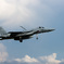 米軍との合同訓練の日(F-15着陸)２