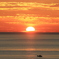 日本海の夕日