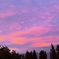 ピンクの空