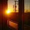 オールドコンデジ 夕日