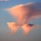 早朝の雲