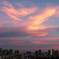 夏の夕焼け