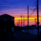 いつもの夕日