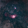 干潟星雲と三裂星雲（2025年）