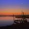 印旛沼夕景