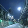 夜の工業地帯