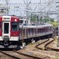 東へ向かう急行列車