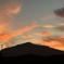 伊勢原市大山の夕焼け