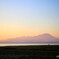 朝焼け大山