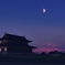 平城京夕景