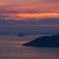 夕空を映す