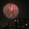 ① 遠くで花火が・・・
