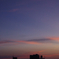 西の空