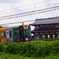 朱雀門と阪神電車