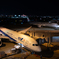 夜の福岡空港