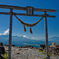 鳥居と霊峰