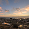 暑い夏の夕暮れ