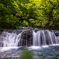 鍋割川の滝