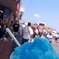 ブルーハワイのかき氷