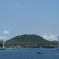真夏の関門海峡