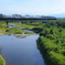 夏の川