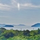 第四千六十八作　「瀬戸の海　島ばら撒くや　夏の果て」　岡山県下津井