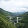 ループ橋　滝沢ダムにて