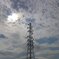 鉄塔と鱗雲（8月29日）