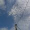 電柱と鱗雲（8月29日）
