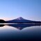河口湖から